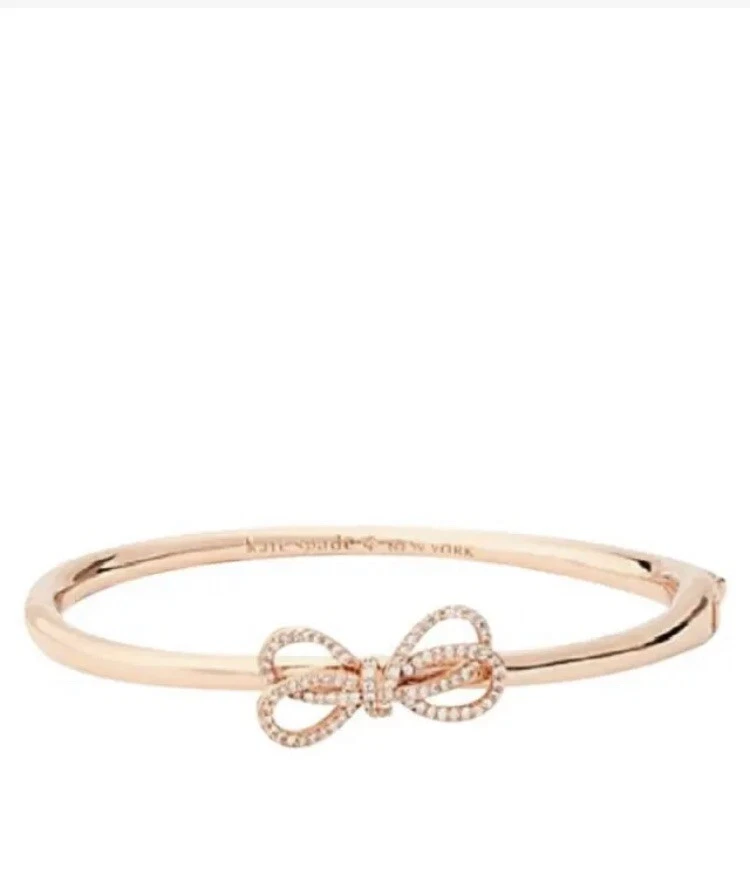 Kate spade bow hotsell meets girl bangle