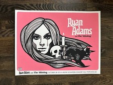 Affiche sérigraphiée Ryan Adams 2014 Portland, OR par Ivan Minsloff
