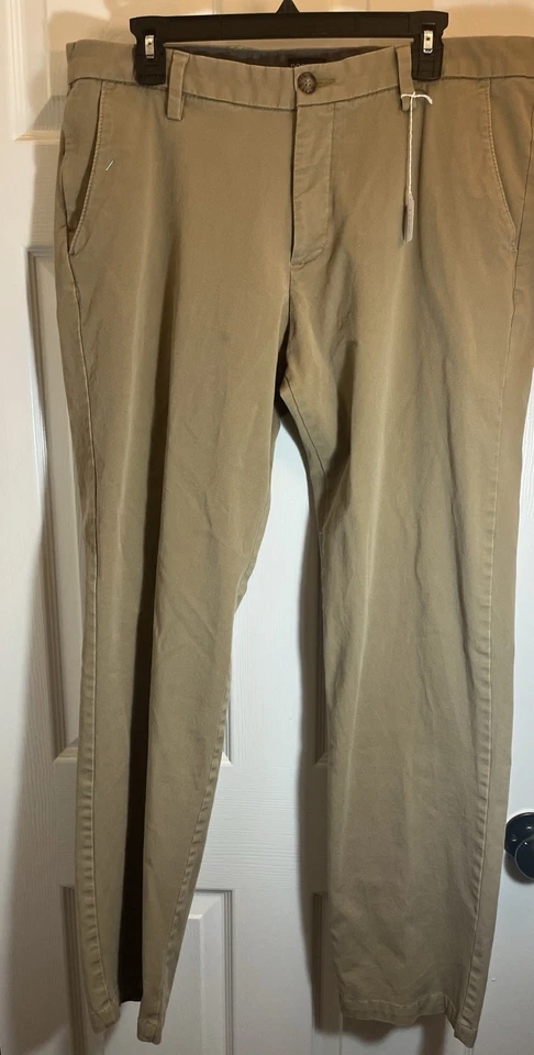 Dockers Men's Khaki Big & Tall Tapered Easy Fit Chinos 38x36  - Image 4 of 4