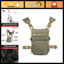 Hunting Binocular Bag with Adjustable Harness, Fleece Lined, Outdoor Gear