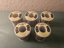 Vintage New/Old Stock Victory White Metal Spool 60/40 Solder-1lb, 5 Avail