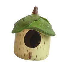 Hanging Bird House Outside Garden Decor Bird Shelter