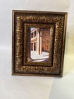 LAWRENCE FRAMES Carved Antique Bronze  Photo Picture Frame 4 X 6 Photos