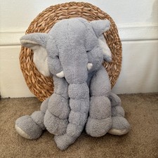 Baby GANZ Collection Elephant Blue Grey 13" Plush Stuffed Animal Soft Cozy