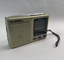 Bell Howell FM MW SW 9 Band World Receiver Radio MW.SW1-7 Vintage - Read