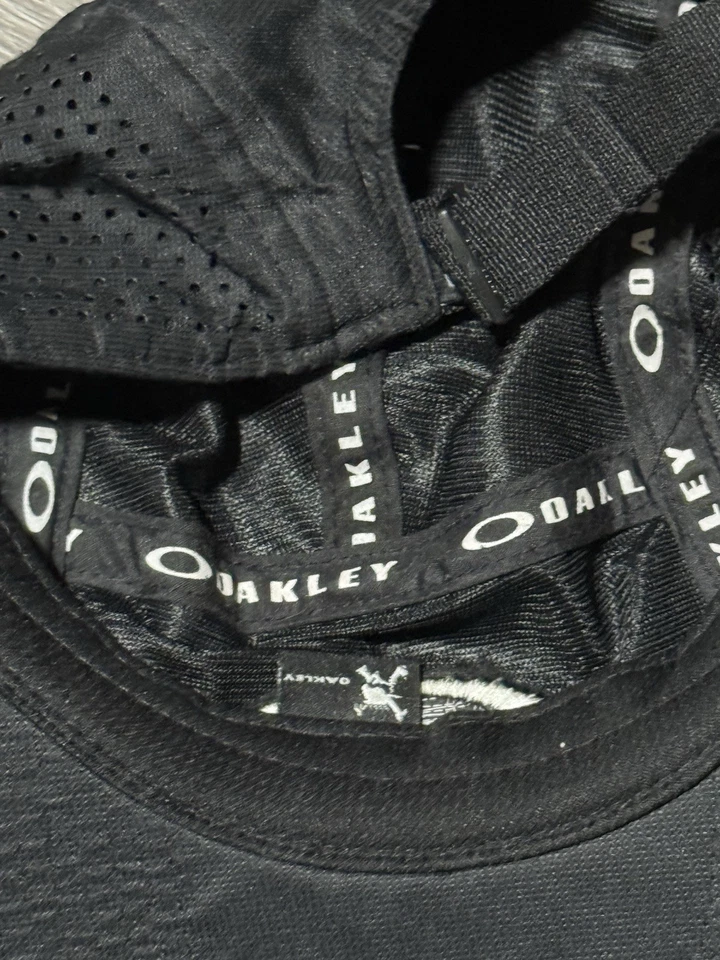 Vintage Oakley Hat Black 90s 00s Y2K - Image 4 of 4
