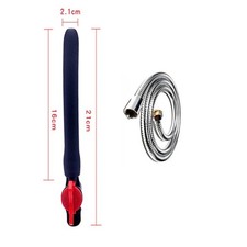Silicone Enema For Shower Wash Portable Anal Douche Shower Anal Cleaning Set