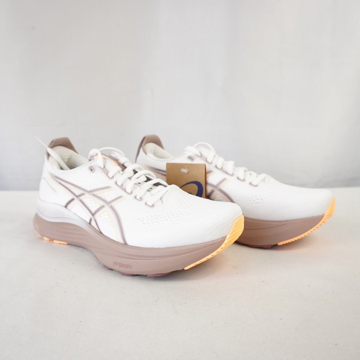 Size Asics Gel Kayano 32 White Taupe Orange Glow W for sale