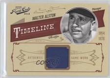 2012 Playoff Prime Cuts Timeline Materials 24/99 Walter Alston #49 HOF 2s8