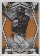 2022 Bowman Bowman Invicta Orange Refractor 11/25 Kahlil Watson #BI-3 12wc