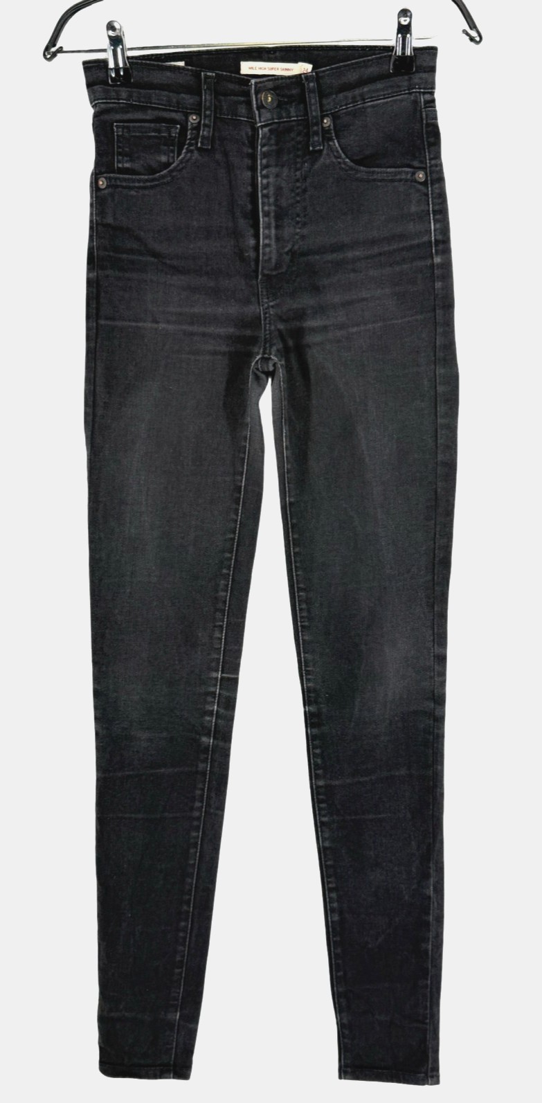 Levi's Strauss & Co Women's Mile High Super Skinny Stretch Jeans Size W24 L30