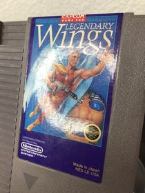 Legendary Wings Nintendo Entertainment System NES 1988 Capcom Official Tested