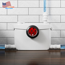 600W Macerator Pump Efficient Basement Toilet Pump System Max Pumping to V30