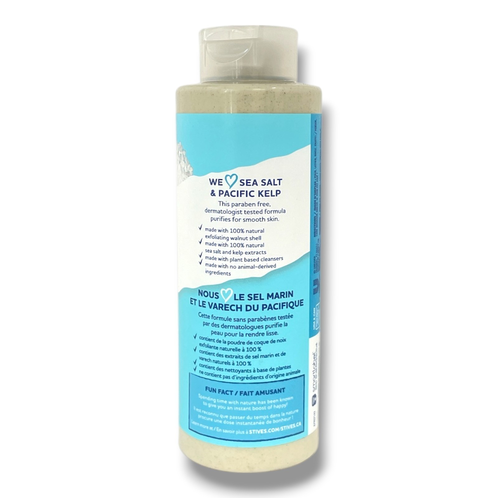 St. Ives Exfoliating Body Wash Sea Salt & Pacific Kelp 16fl.oz./473ml New