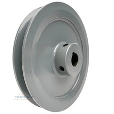 AK54-5/8 Cast Iron 5.25" Single Groove Pulley A Section V Belt 4L 5/8 Shaft Bore