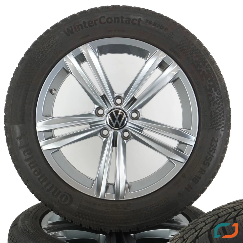 Original VW Tiguan 2 AD1 Winterräder Winterreifen Sebring 235/55 R18 104H RDKS - Bild 2 von 4