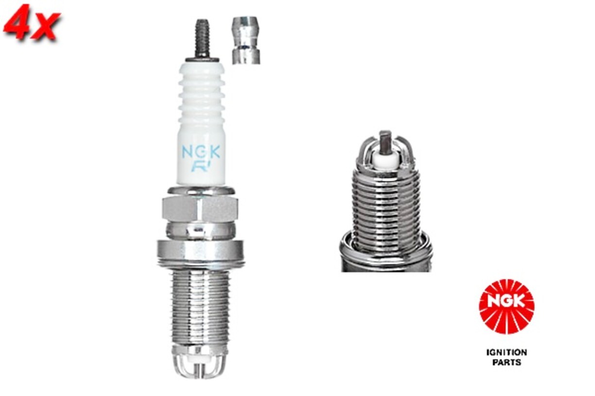 NGK 4x Spark Plug For CITROEN FIAT LANCIA PEUGEOT RENAULT SKODA 88-05 5962.K7