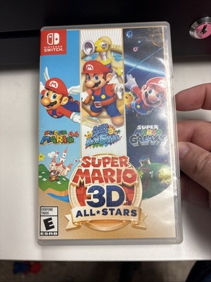 Super Mario 3D All-Stars - Nintendo Switch cartridge & Case Box Tested