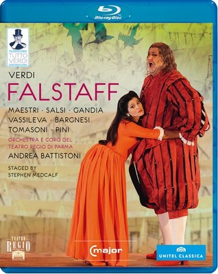 Tutto Verdi: Falstaff (Teatro Regio di Parma, 2012) (Blu-ray) Ambrogio Maestri