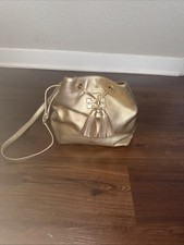 Tory Burch Medium Gold Leather Bag