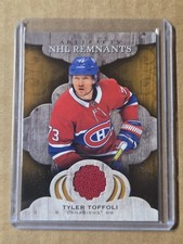 Artifacts NHL Remnants #NR-TT Montreal Canadiens Tyler Toffoli