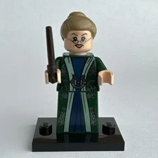 Lego Professor Minerva McGonagall Minifigure w Base 76388 hp293 harry potter lg1