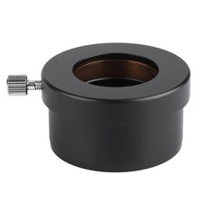 2 To 1.25 Telescope Eyepiece Mount Adapter Black Metal Accessories Adaptor