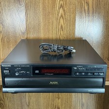 VTG Panasonic SL-PD346 MASH 5 Disc CD Changer - Test  Works but No Sound 