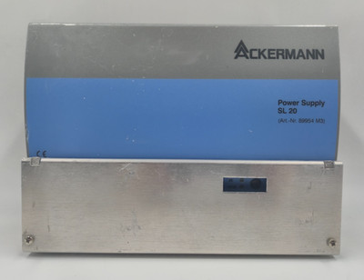 Ackermann Power Supply SL 20 Netzgerät 24V 20A   Art. 89954 M3