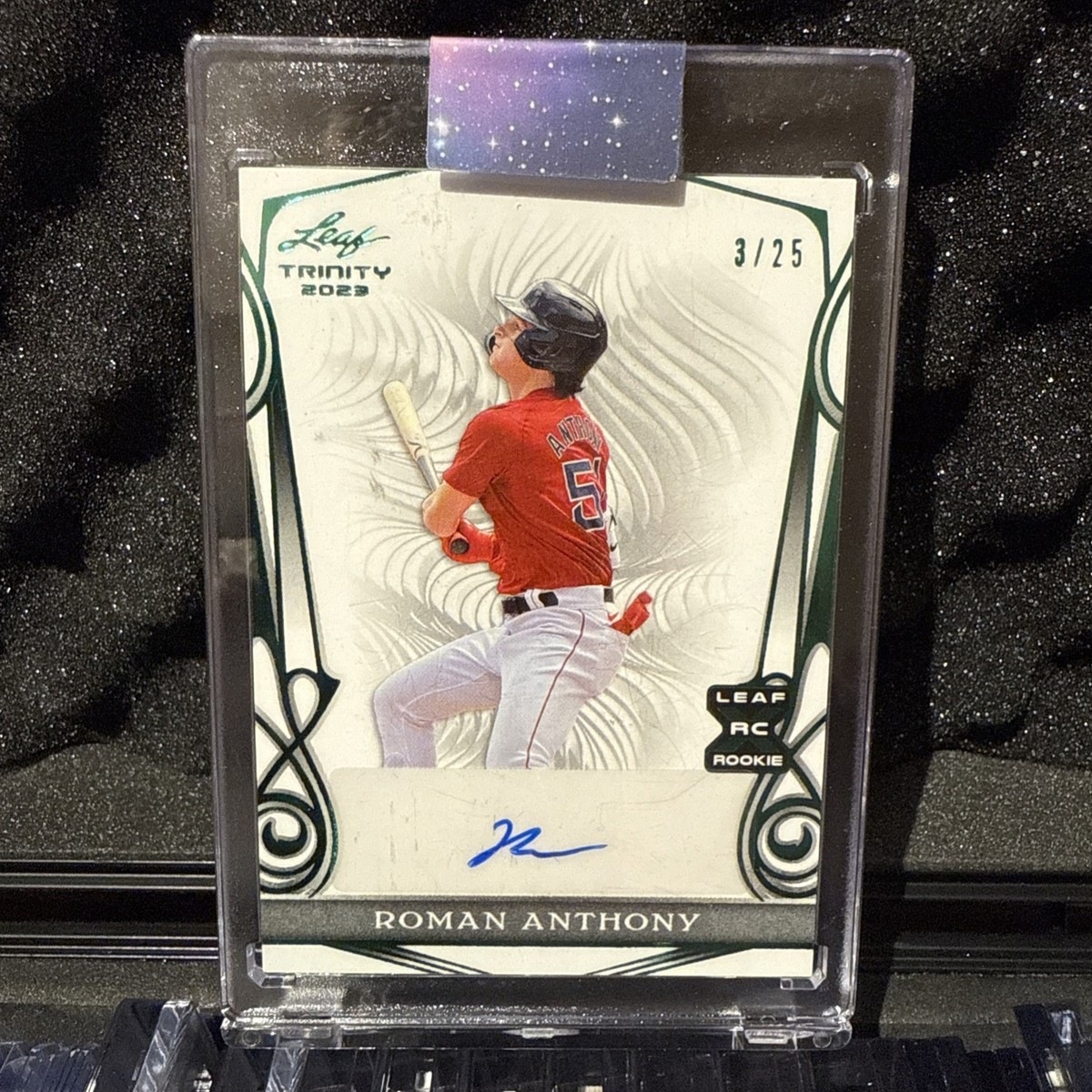 ? 2023 Leaf Trinity Roman Anthony Green Auto /25 – Red Sox Top 