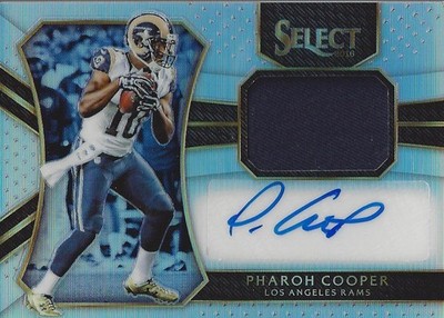 2016 Select Rookie Autograph Materials Prizm #11 Pharoh Cooper Auto Jersey /99