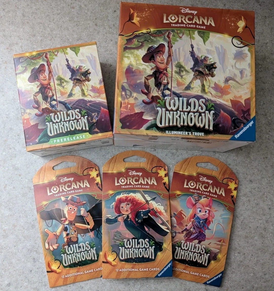 Ravensburger Disney Lorcana TCG Collectible Card Game Sealed Boxes