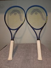 Set Of 2 HEAD Tour Pro Damp Plus Tennis Racket 4 3/8 - 3 Grip. Full Size