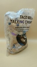 Taco Bell Chihuahua 2000 Happy New Year Talking Dog Plush Collectible Vintage 8”