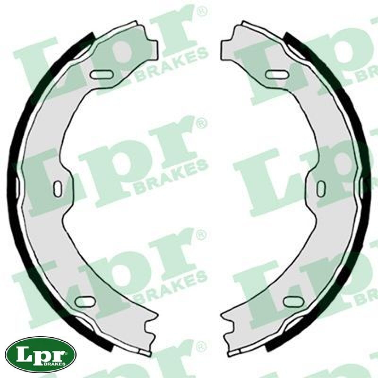 Für SAMKO 89020 Brake Shoe Set, Parking Brake - Bild 3