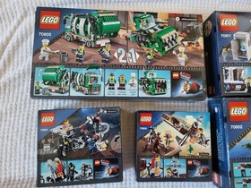 LEGO MOVIE RARE RETIRED 2015-2016 - 5 SET LOT: 70800 70801 70802 70805 70811 NEW