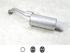 Endtopf Neu für Nissan Note 1 E11 1.5 dCi 86PS 90PS 103PS Auspuff + Anbauteile 