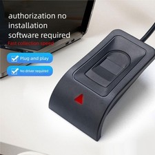 Biometric USB Login Device Capacitive Scanner For Wins 10 11 12 No Driver
