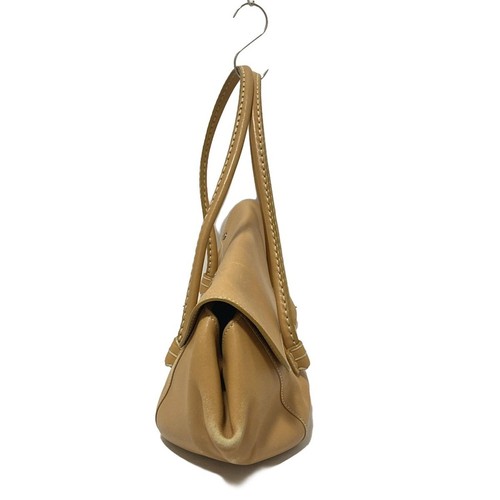 Autore TOD'S - Borsa a mano in pelle beige - Foto 2 di 11