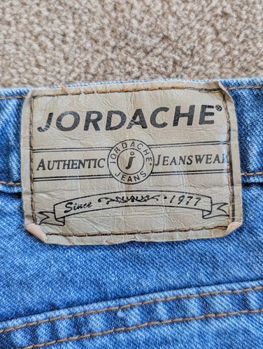 Vintage 1980's/1990's Women's Jordache Denim Wide Leg Blue Jeans Size 7/8