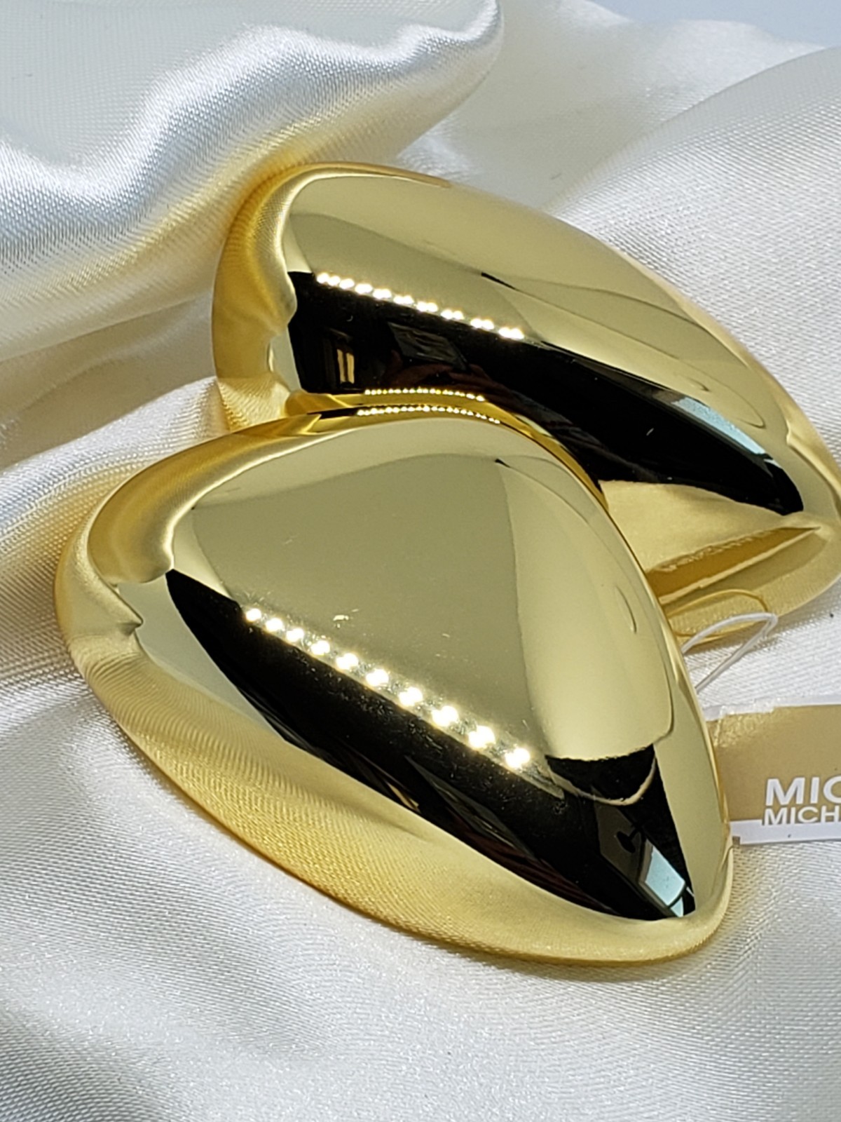 MICHAEL KORS Gold Tone Clip-On Teardrop Earrings Women's Fashion Jewelry  thumbnail 4