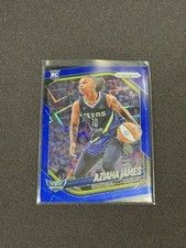 2025 Panini Prizm WNBA Aziaha James Blue Velocity #83 RC Dallas Wings