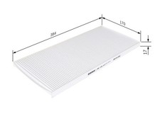 NEU - BOSCH 1987432014 Filter, Innenraumluft für ALFA ROMEO  passend für FIAT