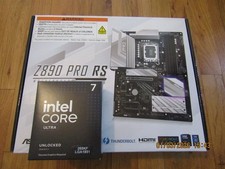 Asrock Z890 Pro RS LGA 1851 ATX Motherboard  Intel Core Ultra 7 265KF Processor