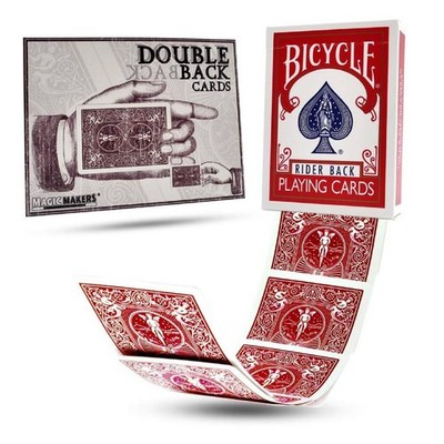Bicycle Rider Double Back Spielkarten (Rot)