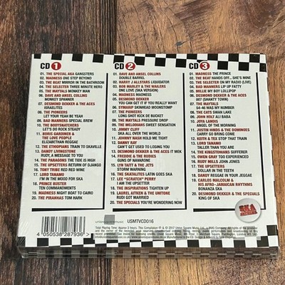 SKA ANTHEMS CD 3-disc SET 2017 Ska Reggae Compilation Madness Bad