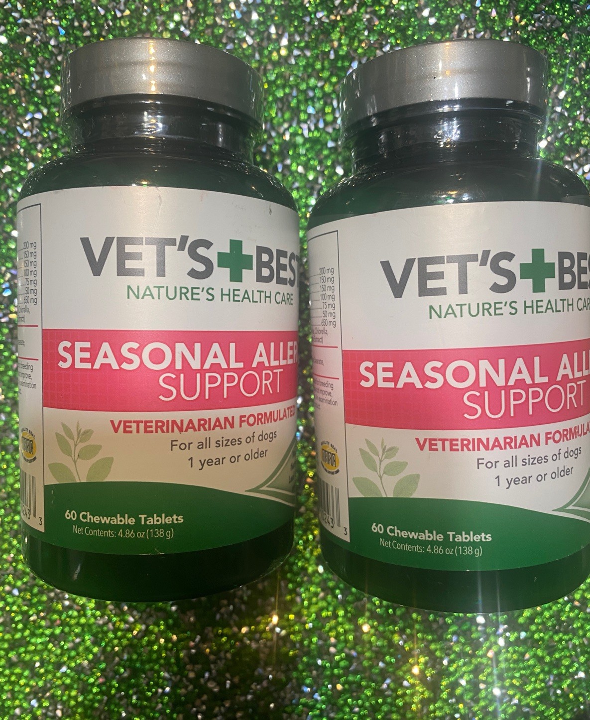 2-Pack Vet&rsquo;s Best Dog Allergy Chews Seasonal Allergy Chews