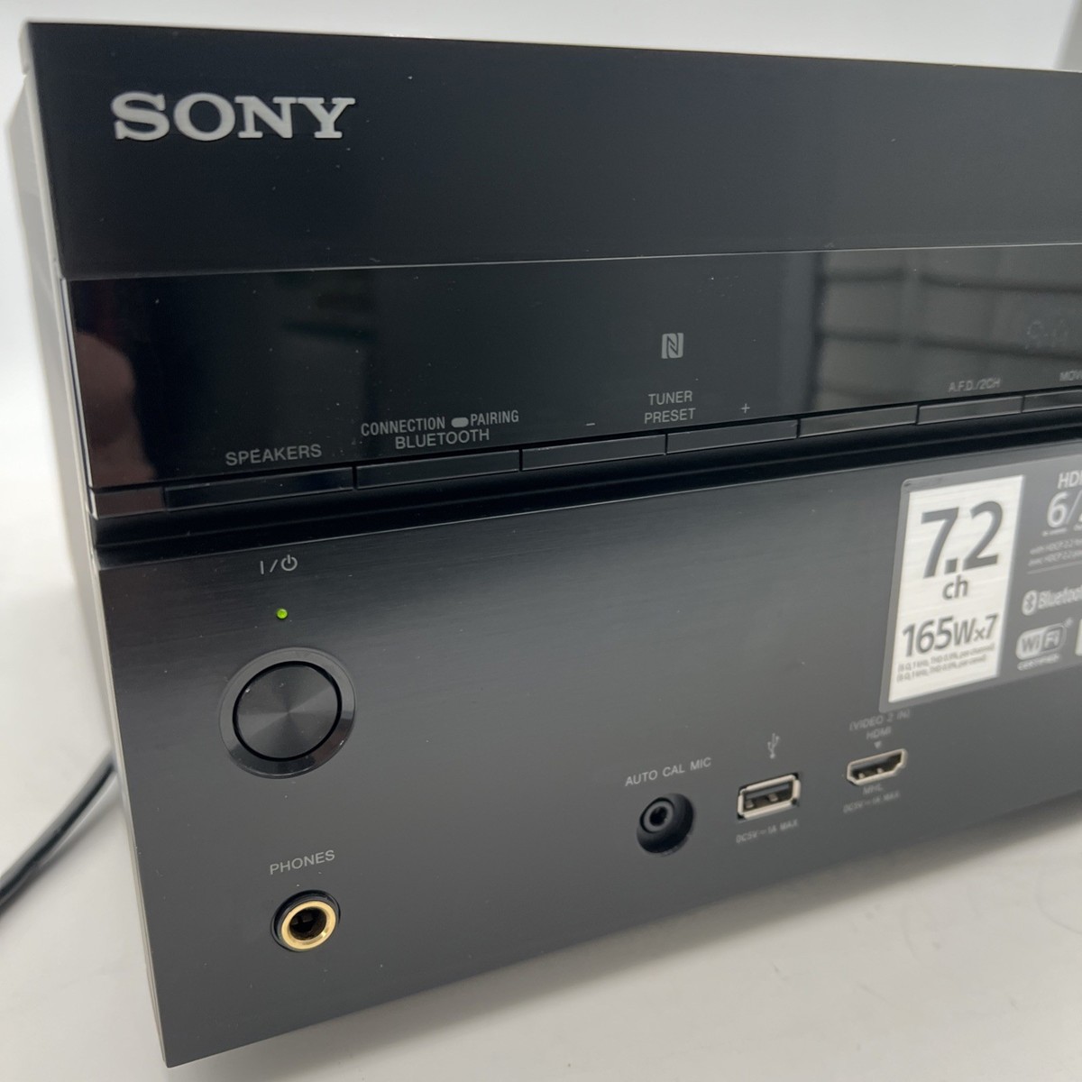 アンプ SONY STR-DN1060 Sony STR-DN1060 7.2-channel home theater receiver with Wi-Fi
