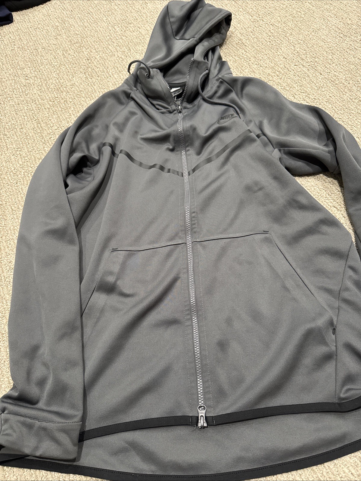 Nike Lightweight Polyester, Zip Up Jacket Men's S… - image 1