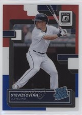 2022 Donruss Optic Rated Rookie Red White & Blue Prizm 23/199 Steven Kwan 0wc9